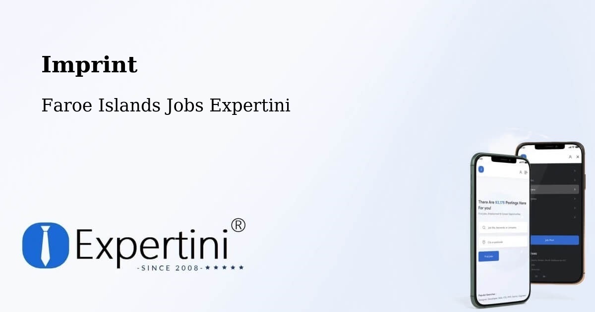 Imprint – Hvítanes - Faroe Islands Jobs Expertini