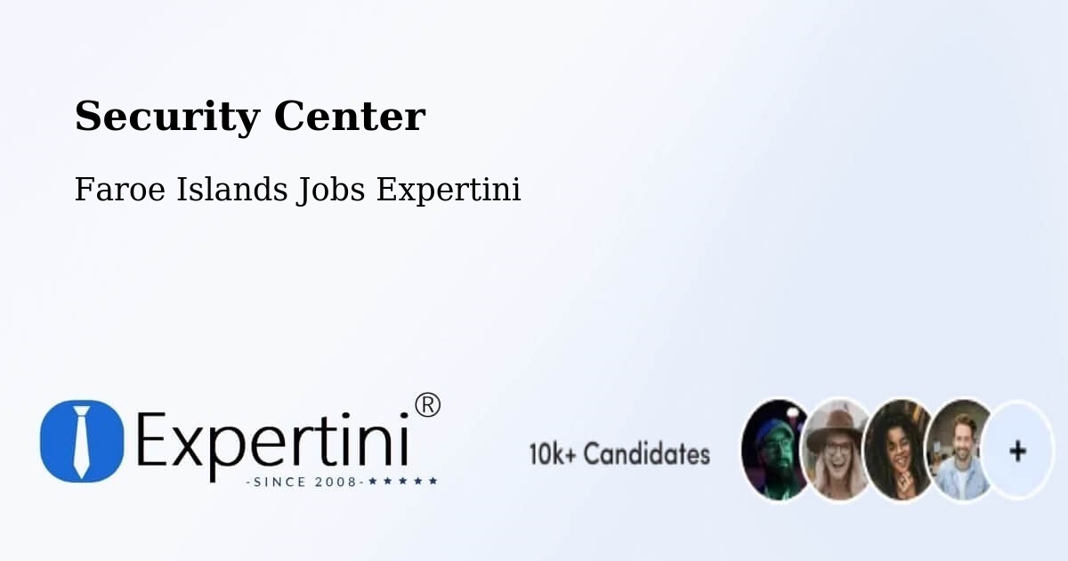 Security & Compliance – Hvítanes - Faroe Islands Jobs Expertini